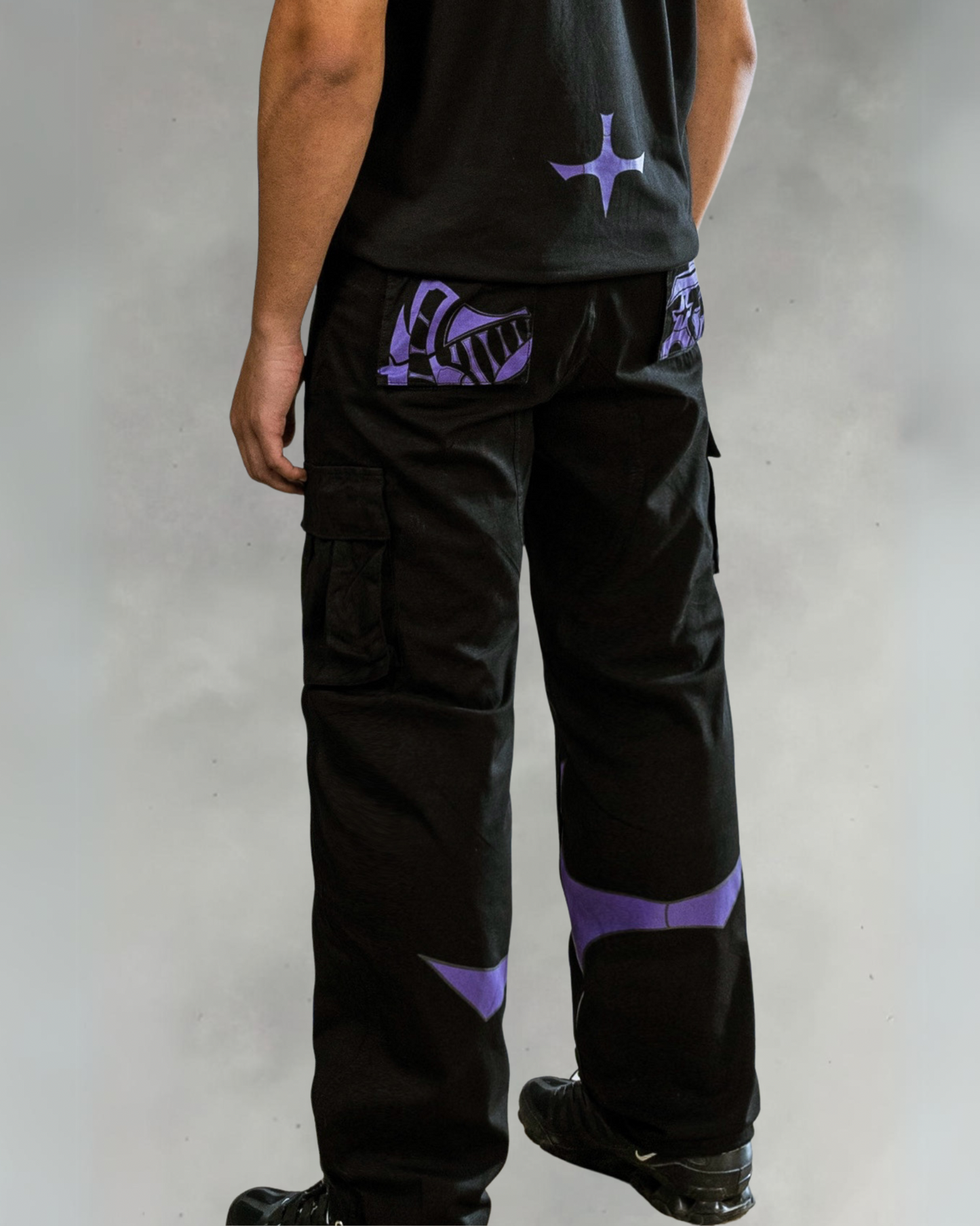 Cargo Pants Purple