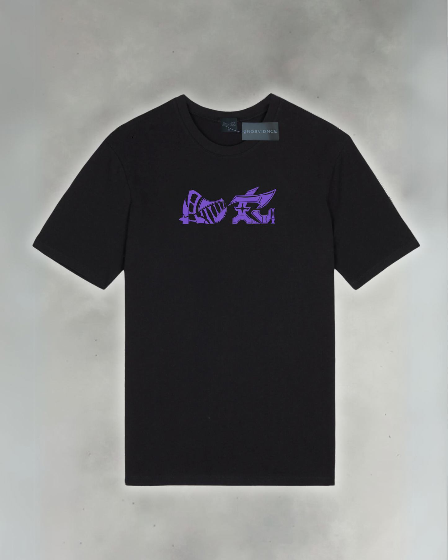 Backprinted Tee Purple