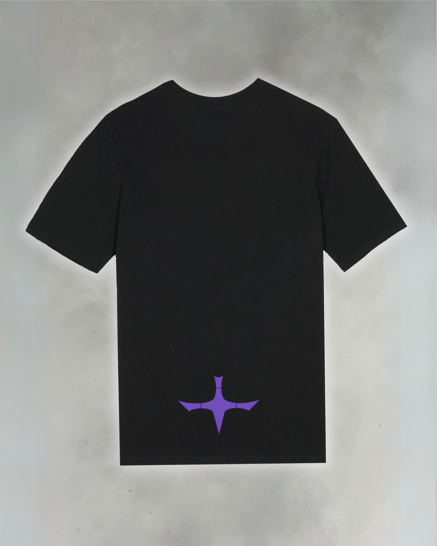 Backprinted Tee Purple